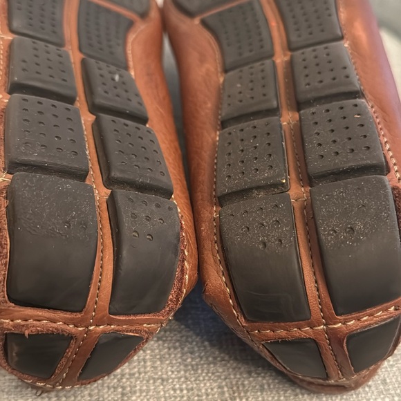 Alfani 360 Flex Brown Leather Loafers - Picture 6 of 8